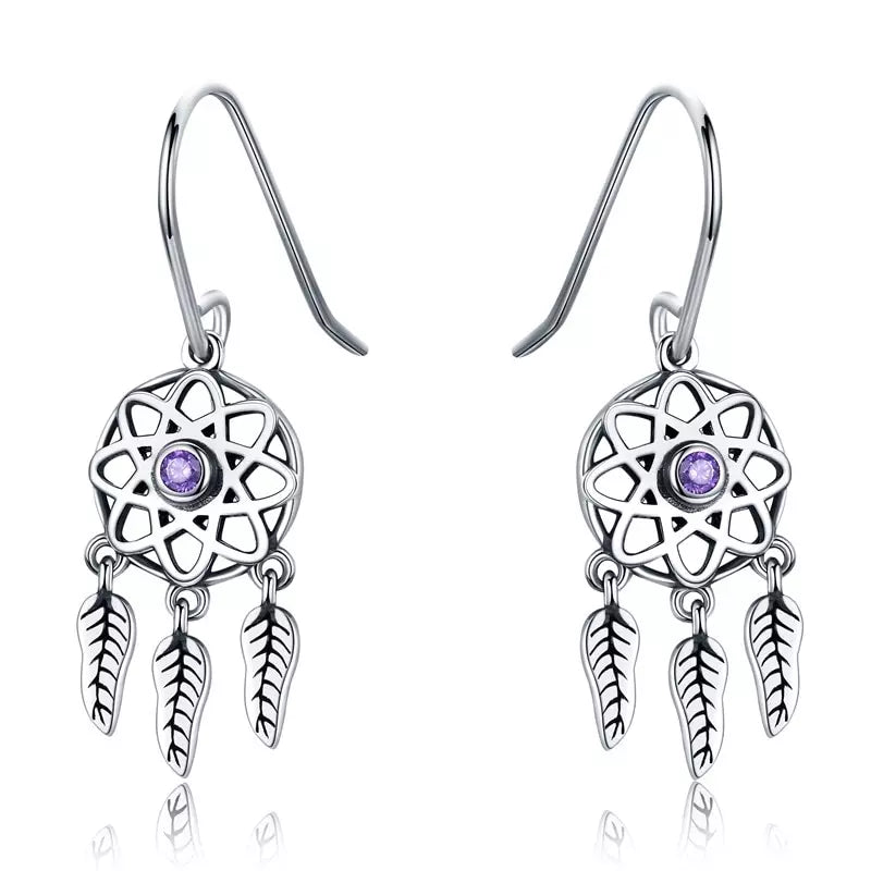 Boucles d'oreilles Attrape-rêve