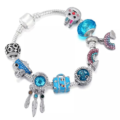 Bracelet attrape-rêve et breloques