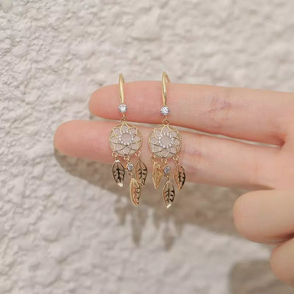 Grosse boucle d'oreille boheme